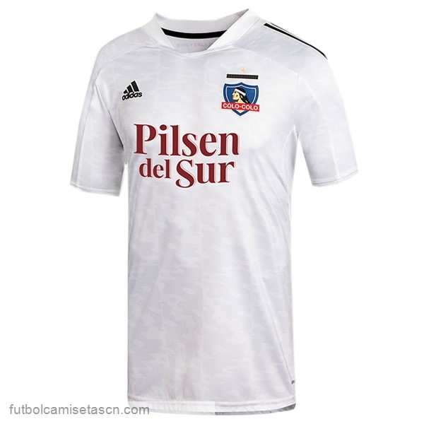 Tailandia Camiseta Colo Colo 1ª 2021/22 Blanco